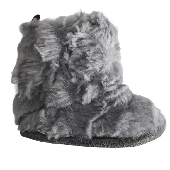 Little Me Furry Boots - Picture 3 of 10